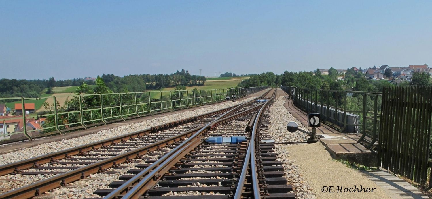 Eisenbahnbrücke über das Kamptal