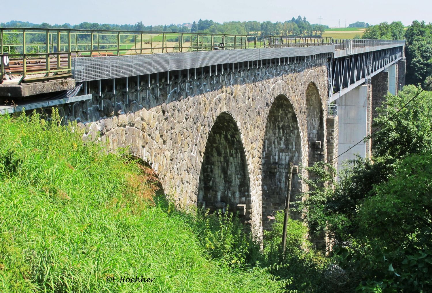 Eisenbahnbrücke über das Kamptal