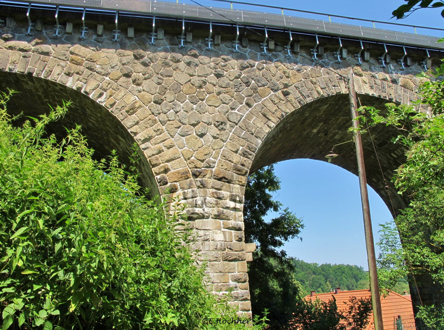 Eisenbahnbrücke über das Kamptal