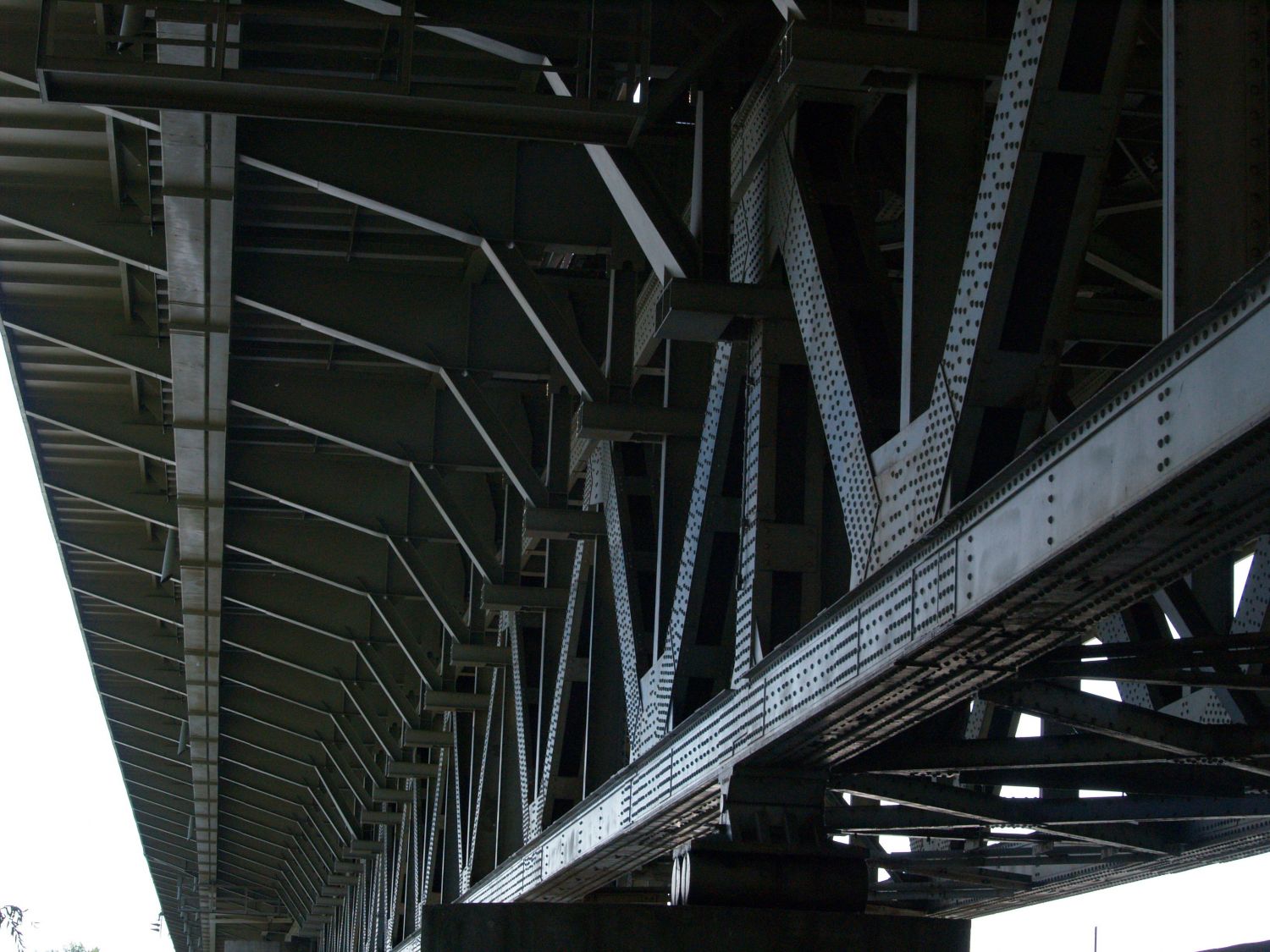 Eisenbahnbrücke bei Mohacs(Ungarn)