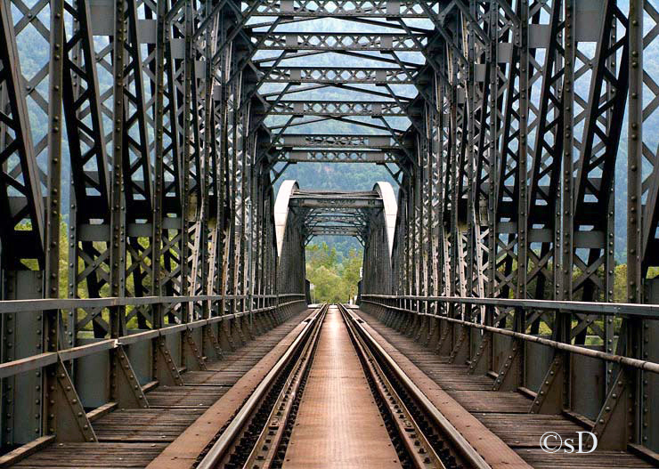 Eisenbahnbrücke Hollenburg