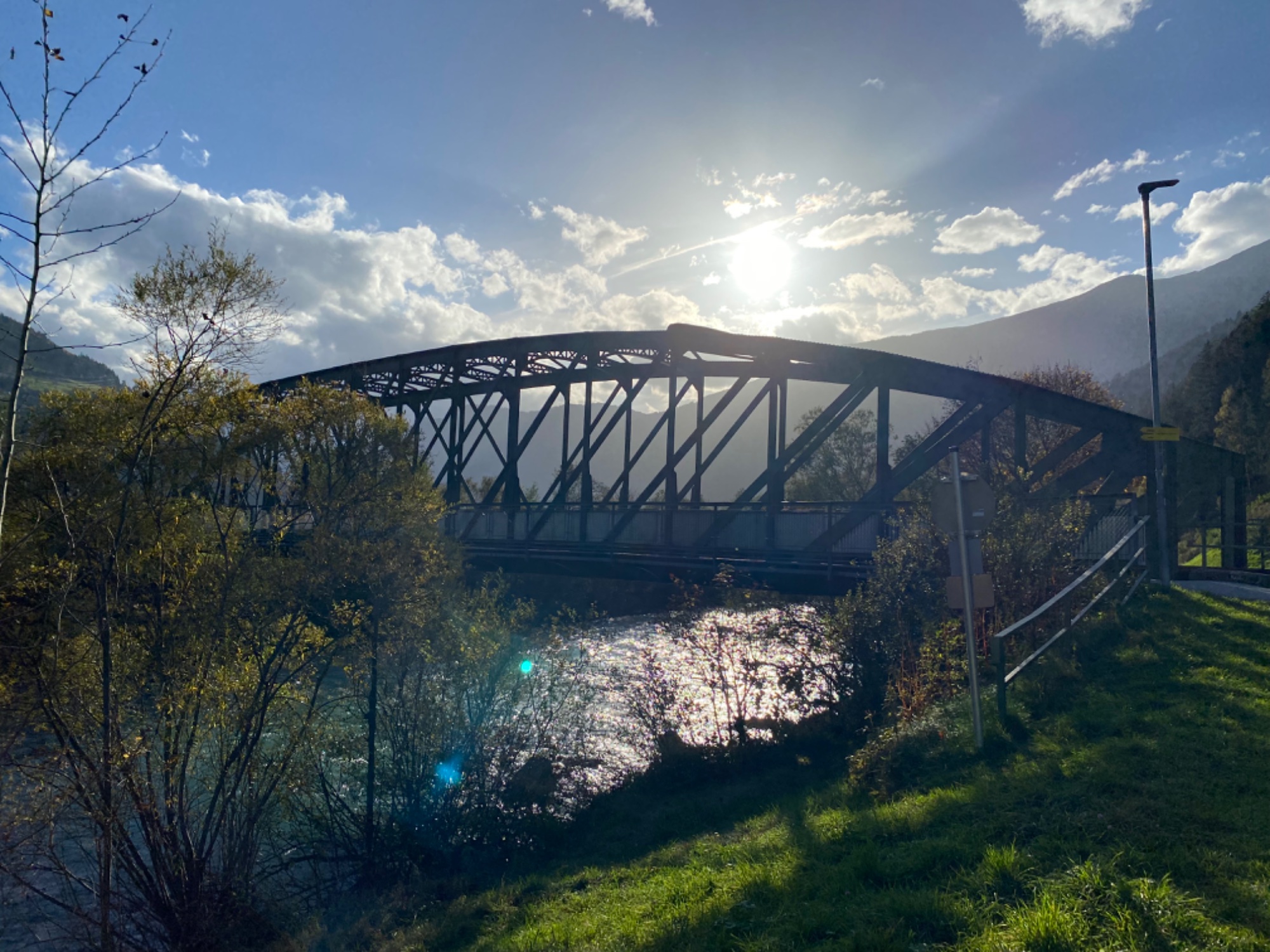 Eisenbahnbrücke Zillertalbahn