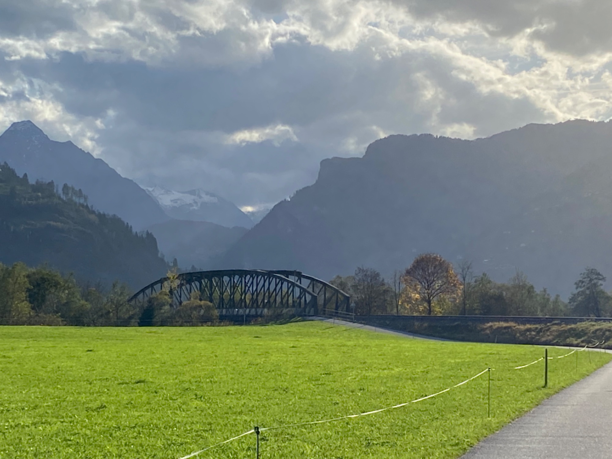 Eisenbahnbrücke Zillertalbahn