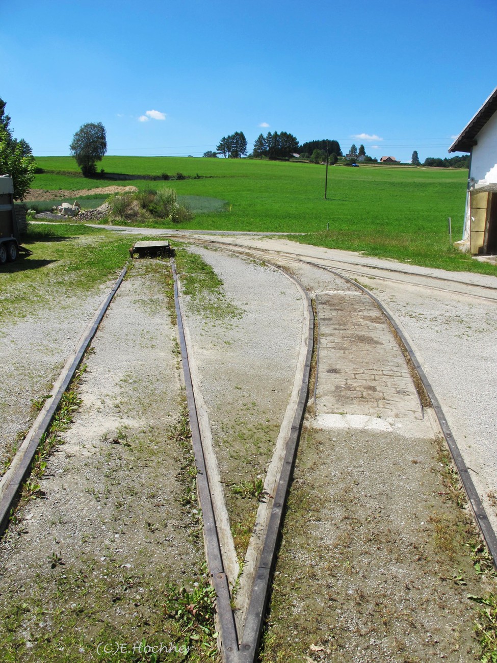 Ende der Bahnstrecke