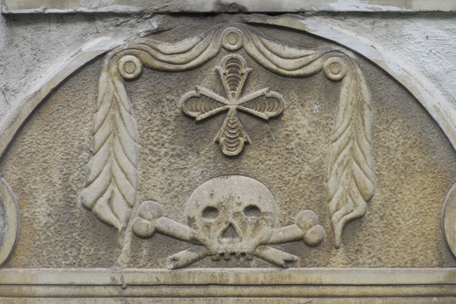 Epitaph Detail, St. Peter (Alte Kirche) Klagenfurt