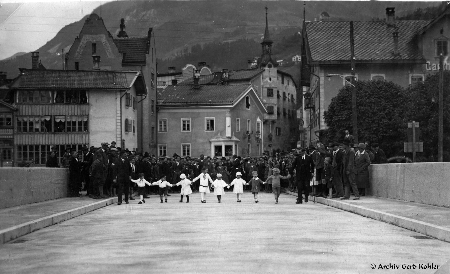 Eröffnung Steinbrücke 1927