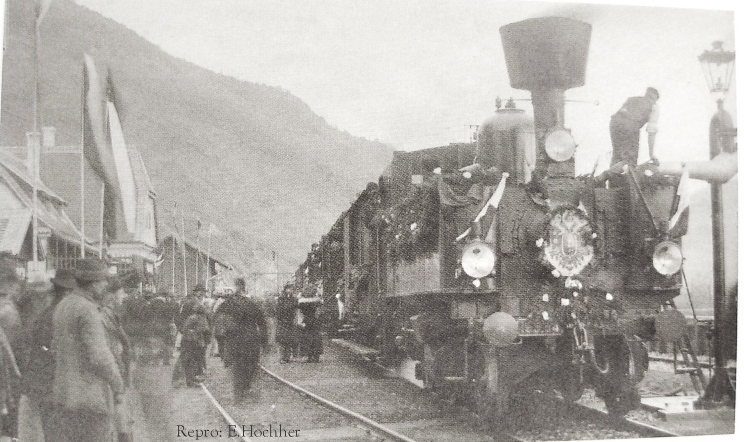 Eröffnungszug der Wachau-Bahn