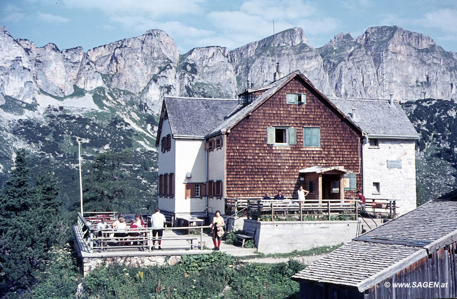 Erfurter Hütte 1960er-Jahre