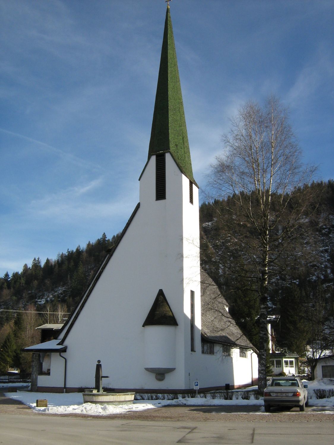 Erpfendorf, Holzmeister-Kirche