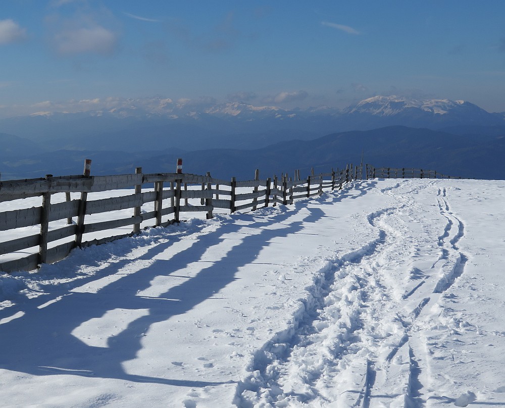 erster Schneekontakt