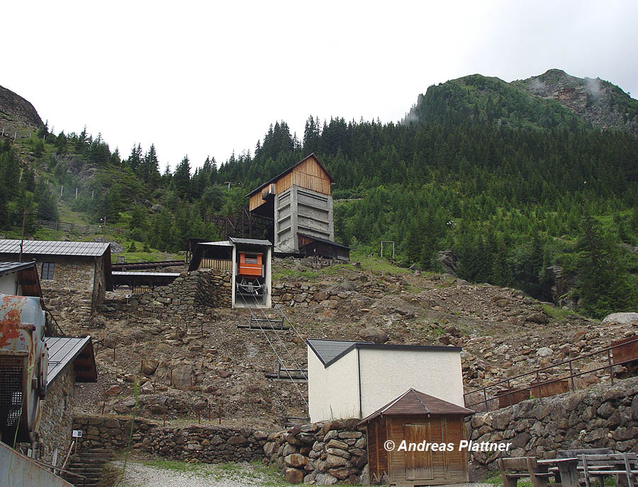 Erzaufbereitung Bergbau Ridnaun Schneeberg