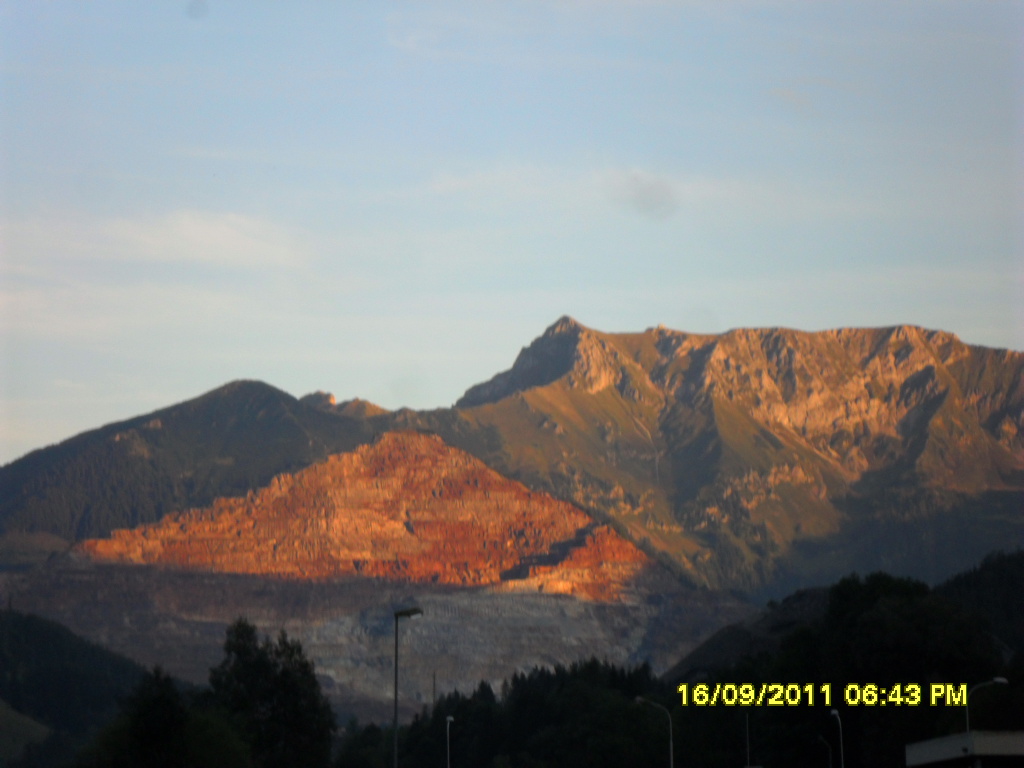 Erzberg am Abend