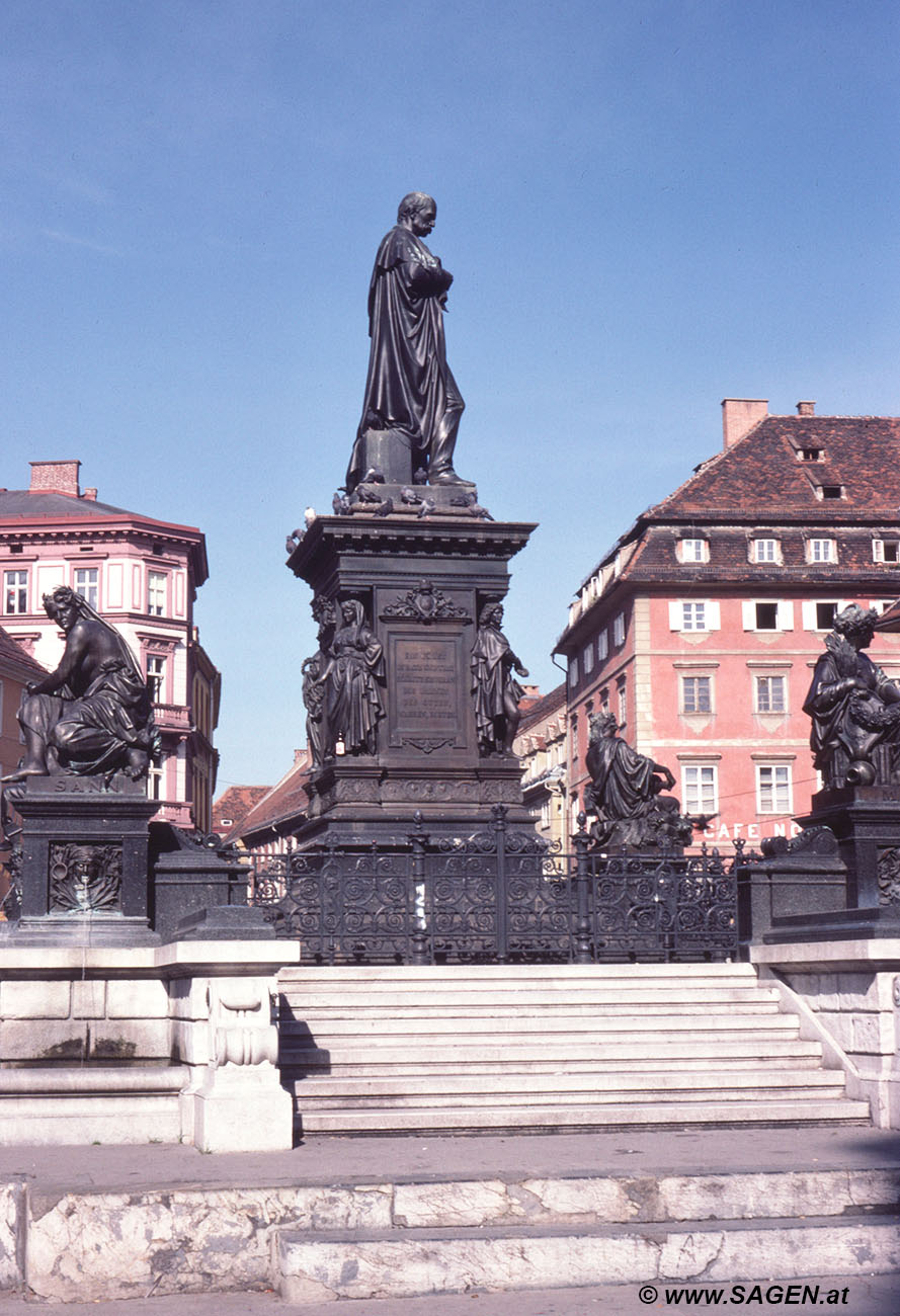 Erzherzog-Johann-Brunnen, Graz