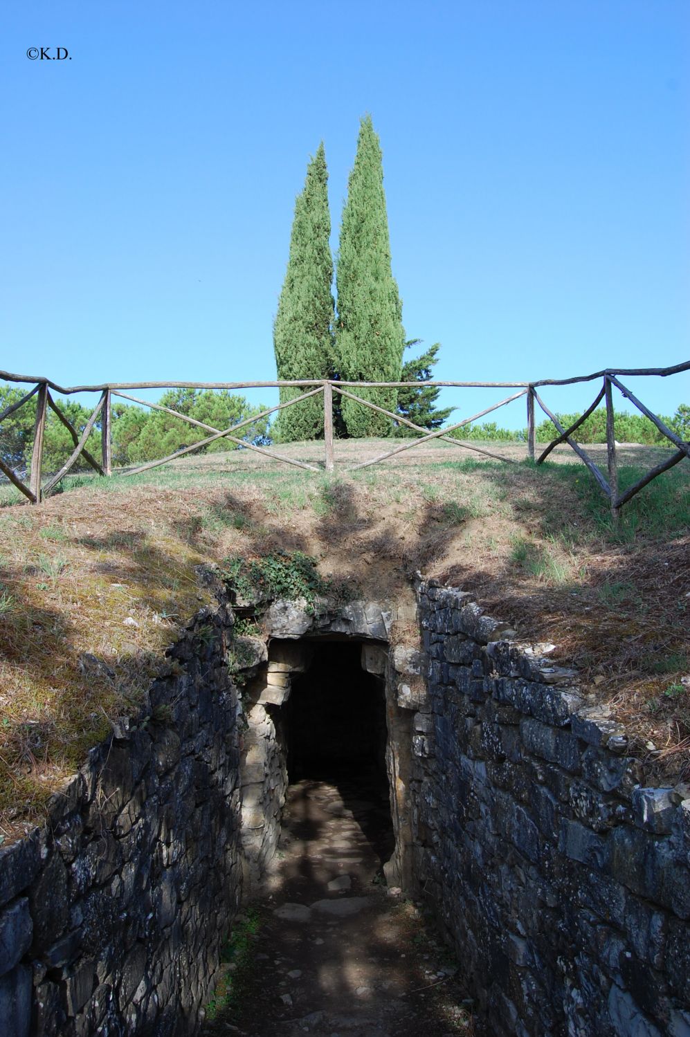 Etruskergrab in Castellina in Chianti