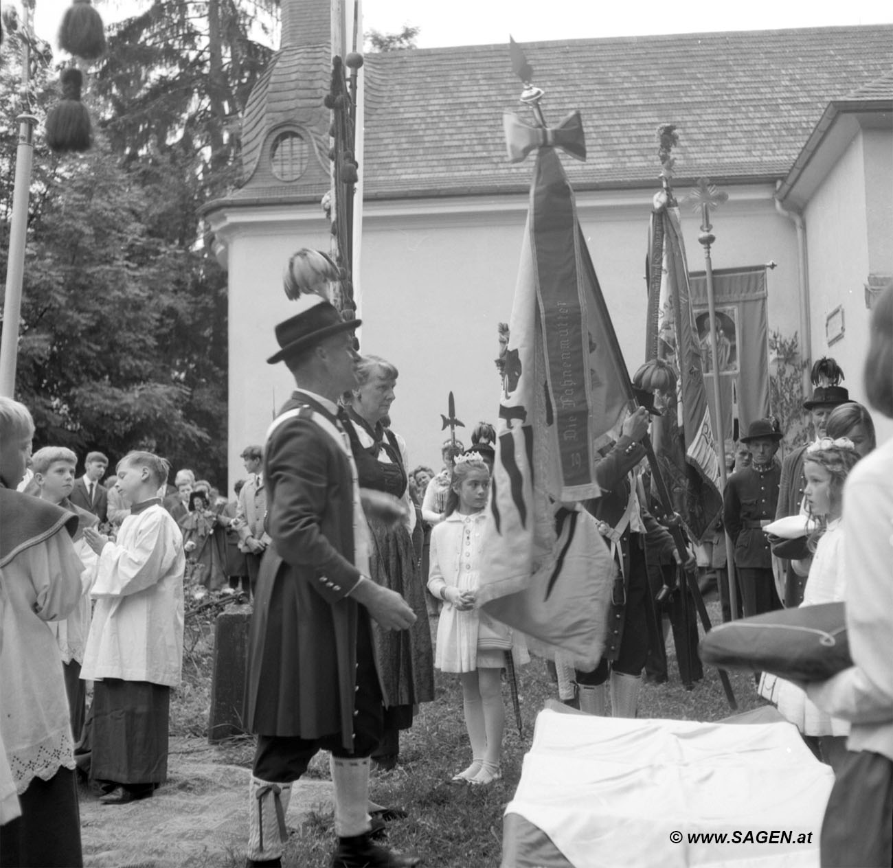 Fahnenweihe Jakobiprozession Sankt Jakob am Thurn