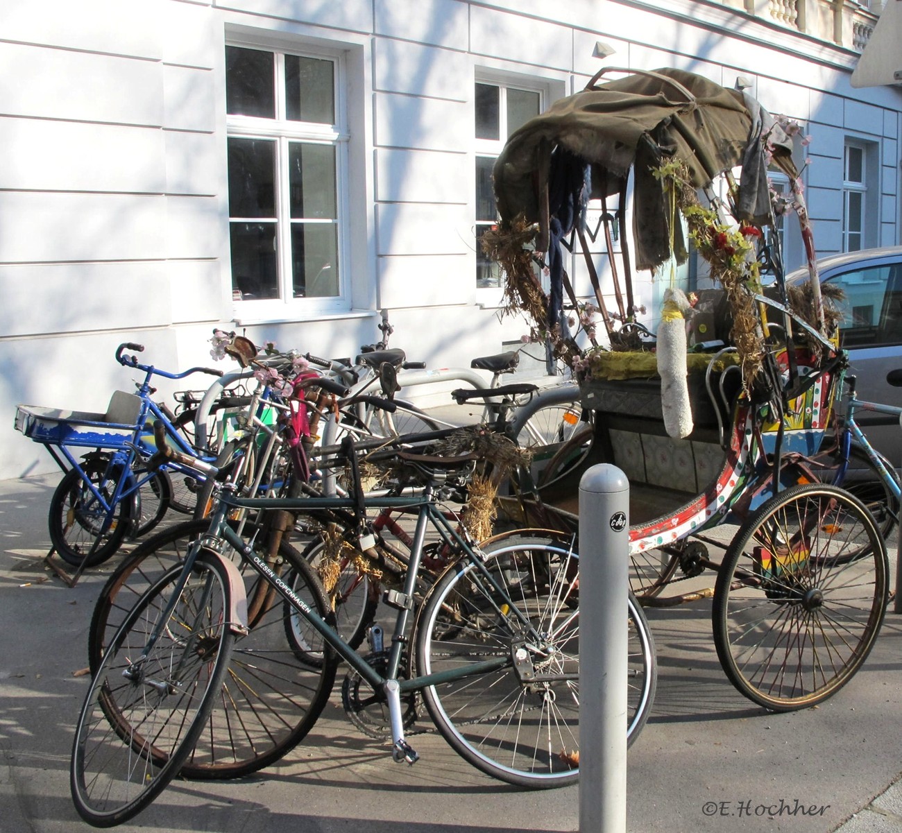 Fahrrad-Parkplatz