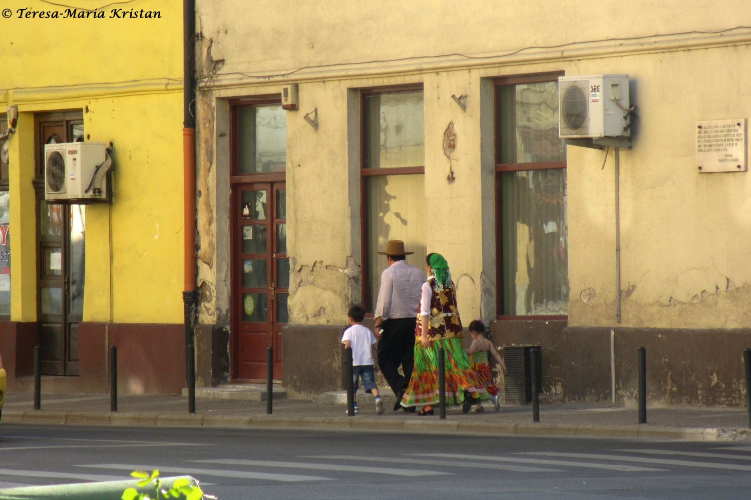 Familienspaziergang, Oradea