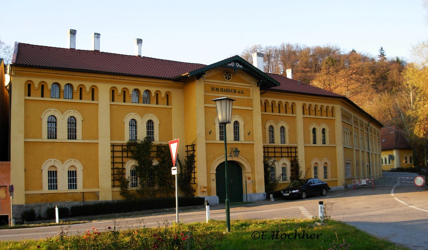 Farbenfabrik in Weitenegg / Fassade