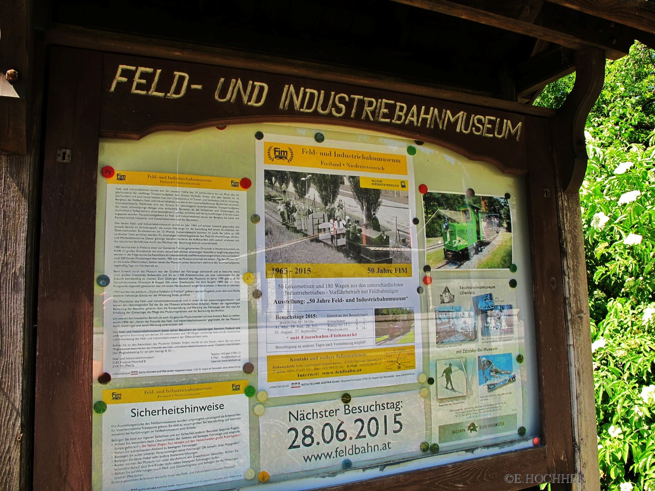 Feld-und Industriebahn-Museum in Freiland, Niederösterreich