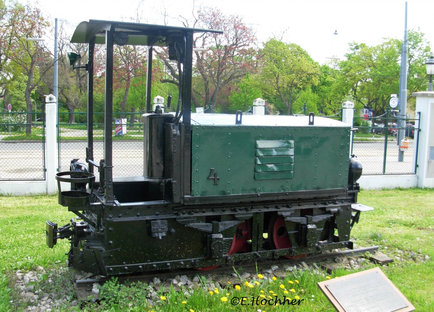 Feldbahnlokomotive