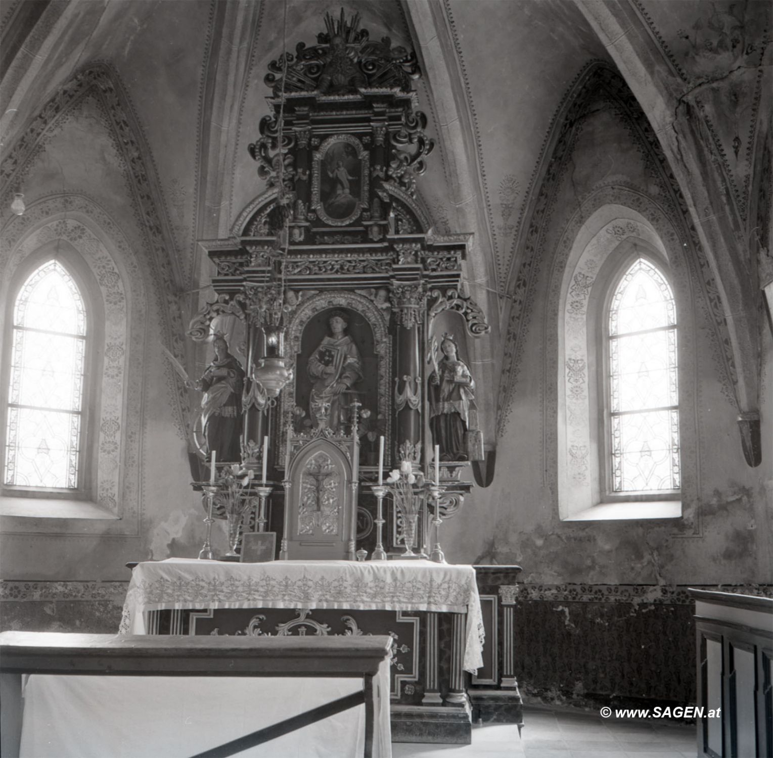 Feldthurns Hochaltar Laurentiuskirche