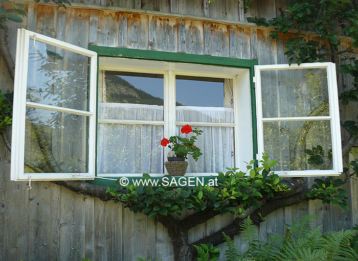 Fenster Altaussee, Steiermark (Salzkammergut)