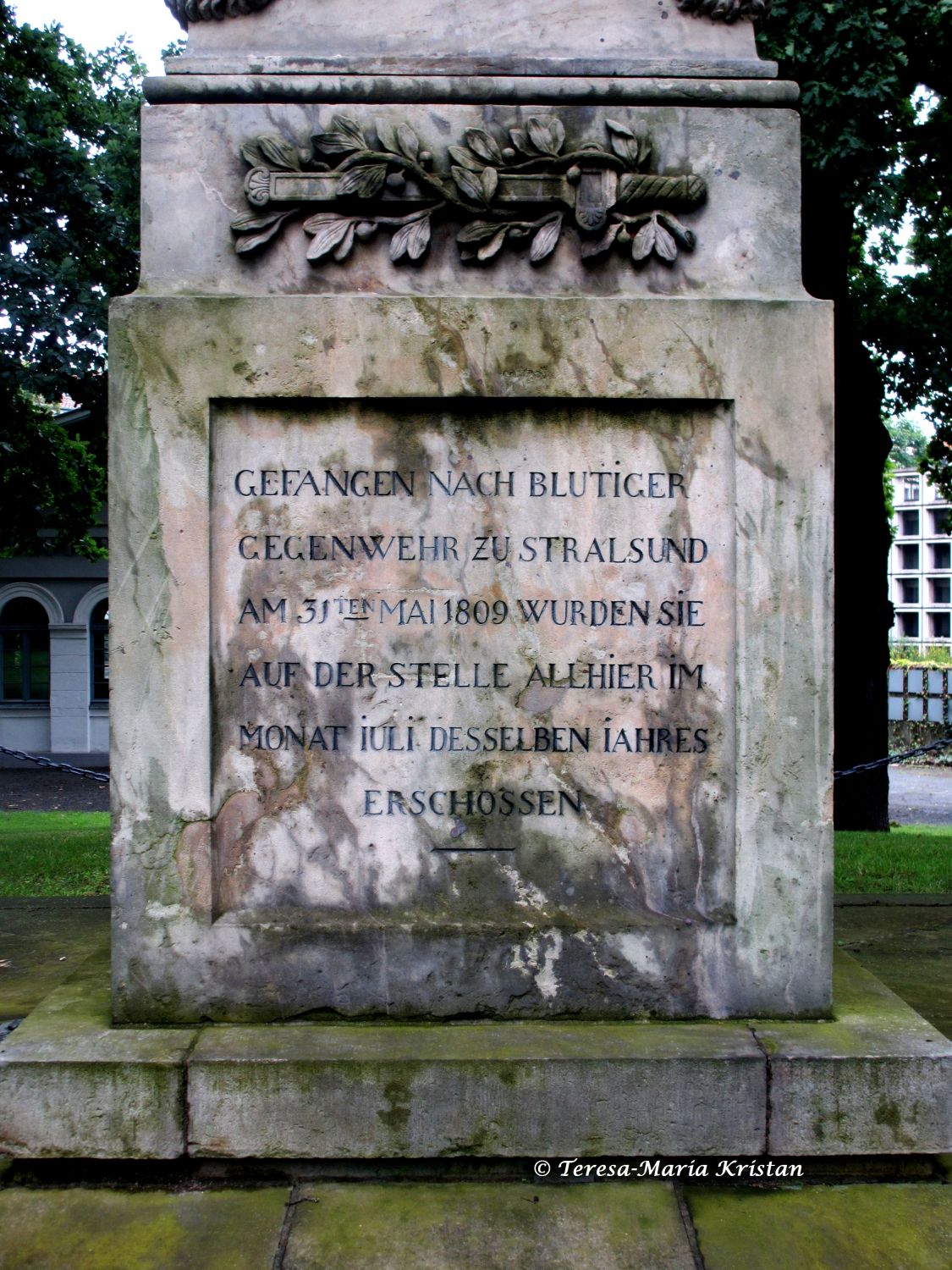 Ferdinand von Schill-Denkmal in Braunschweig