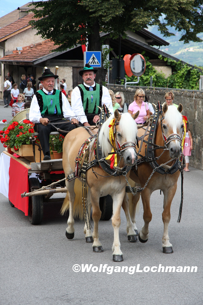 Festtagswagen der MK Tisens