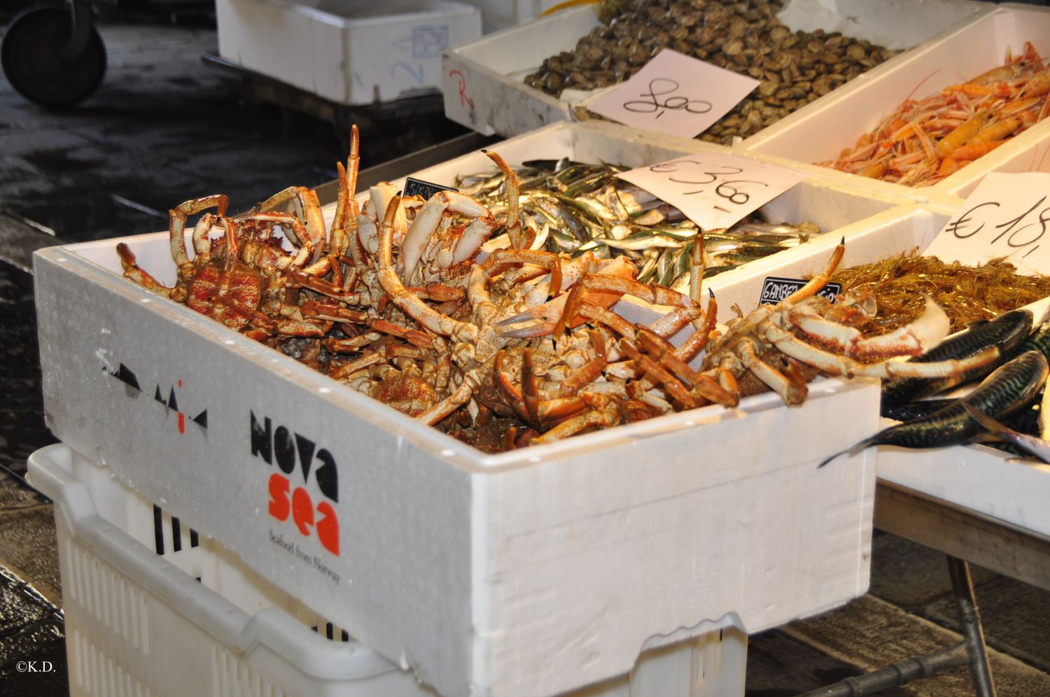 Fischmarkt in Venedig