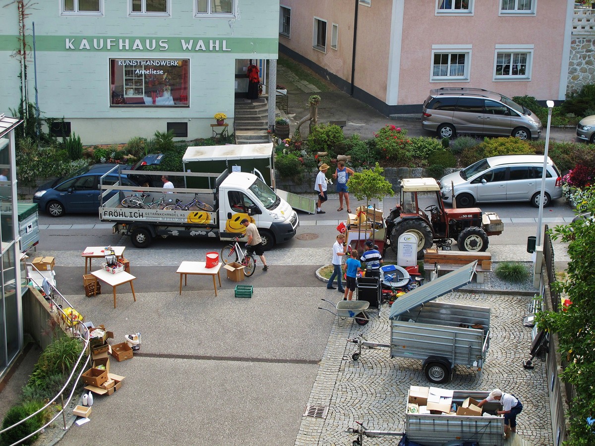 Flohmarkt war