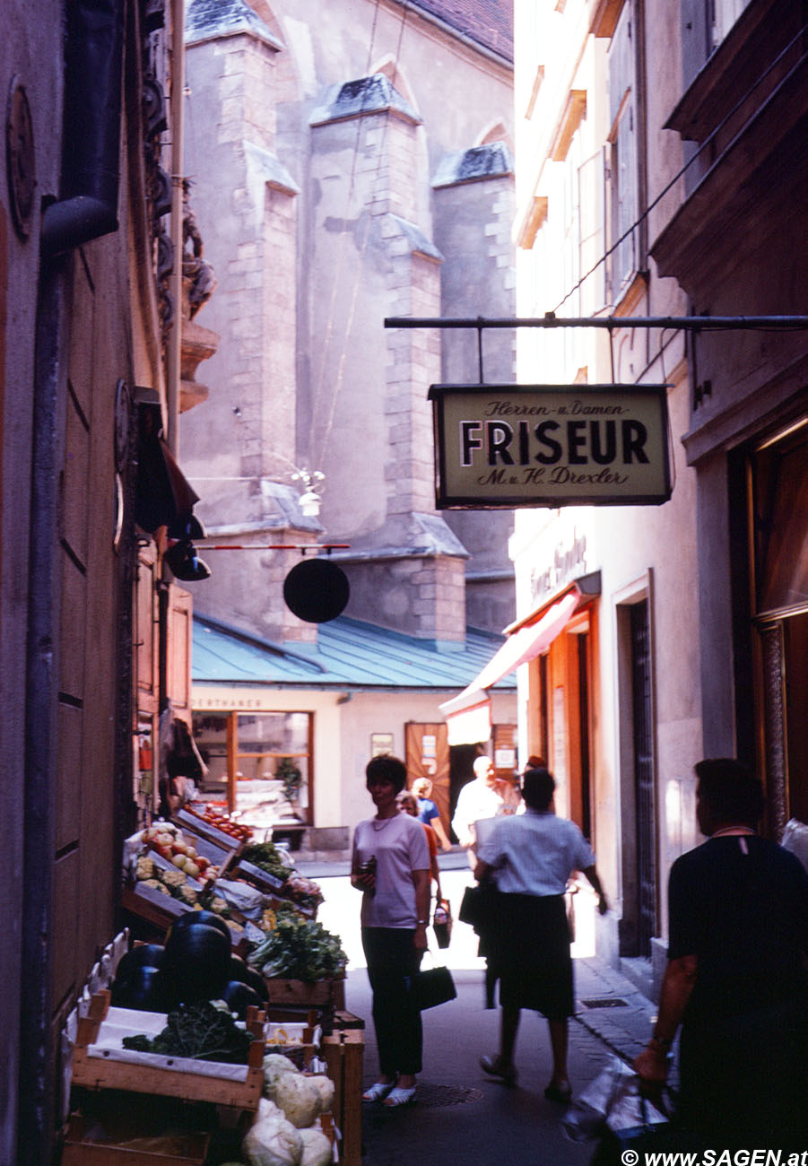 Franziskanergasse Graz 1970er-Jahre