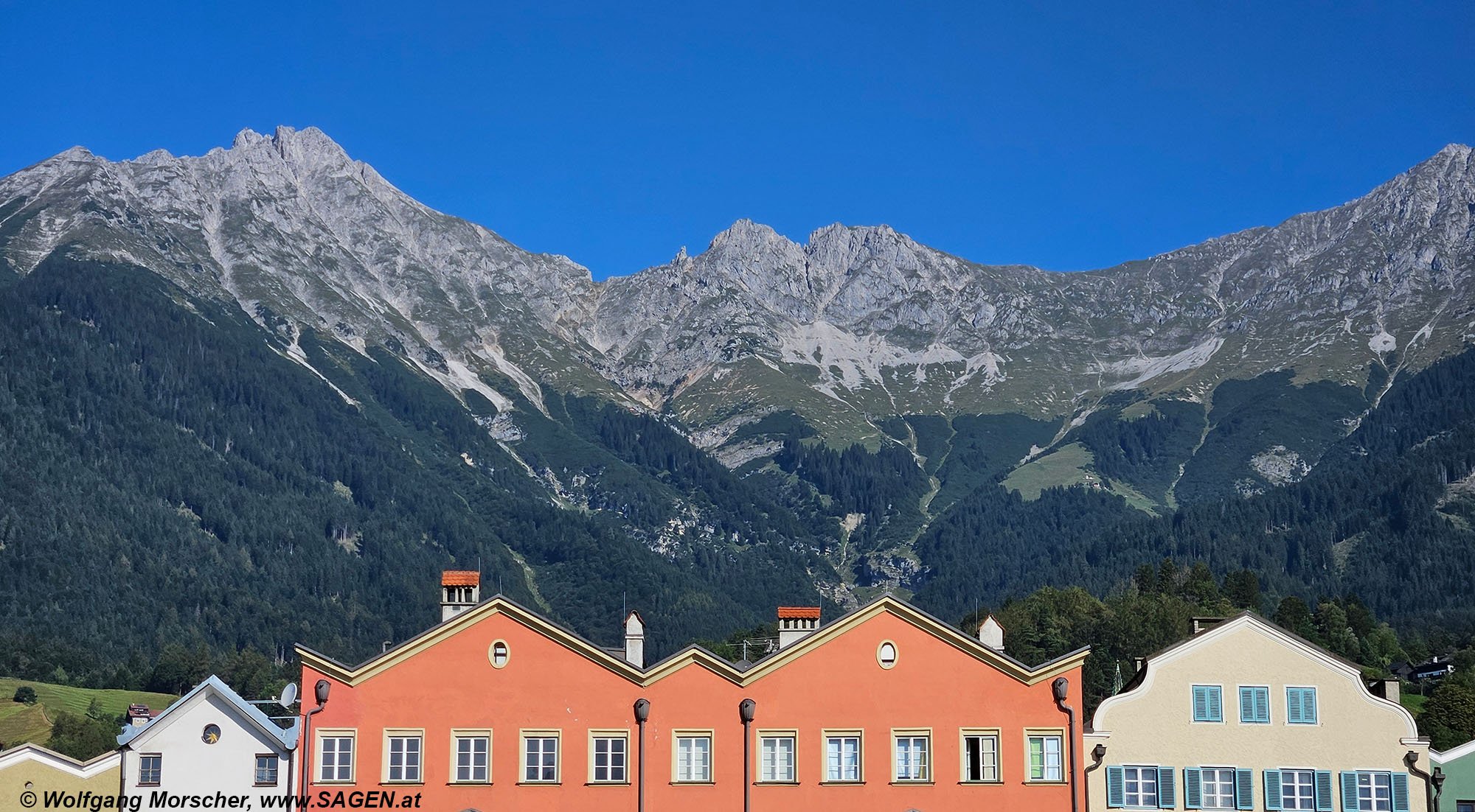 Frau Hitt über Mariahilf - Innsbruck