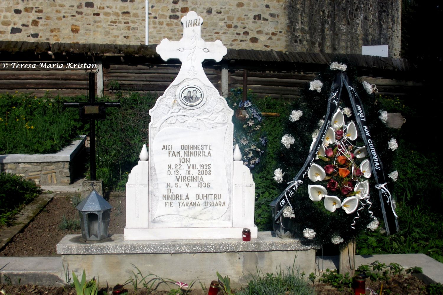 Friedhof beim Moldaukloster Voronet