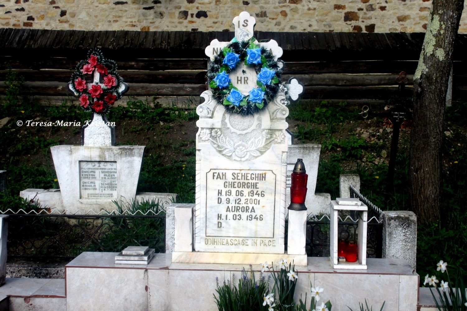 Friedhof beim Moldaukloster Voronet