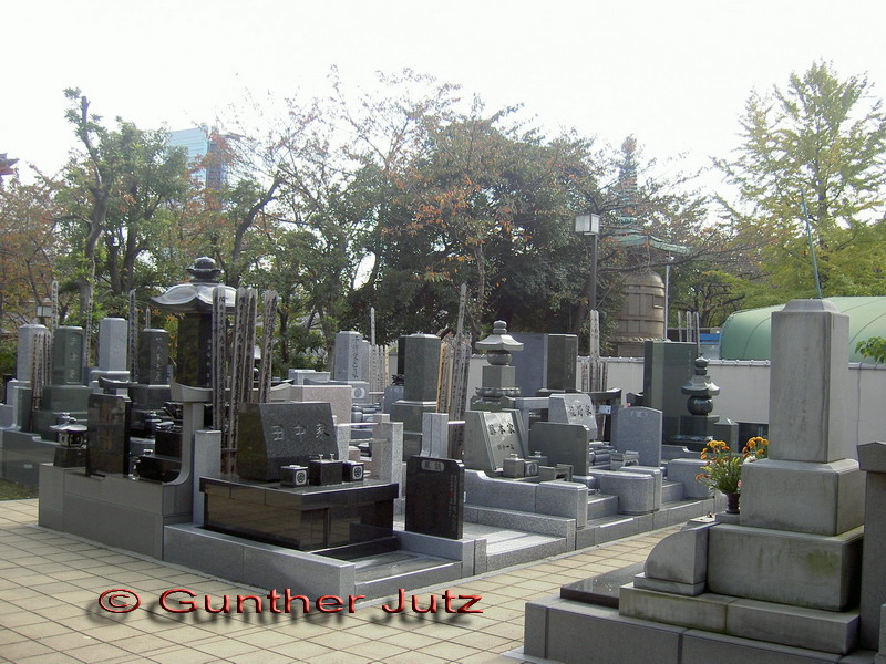 Friedhof in Tokyo