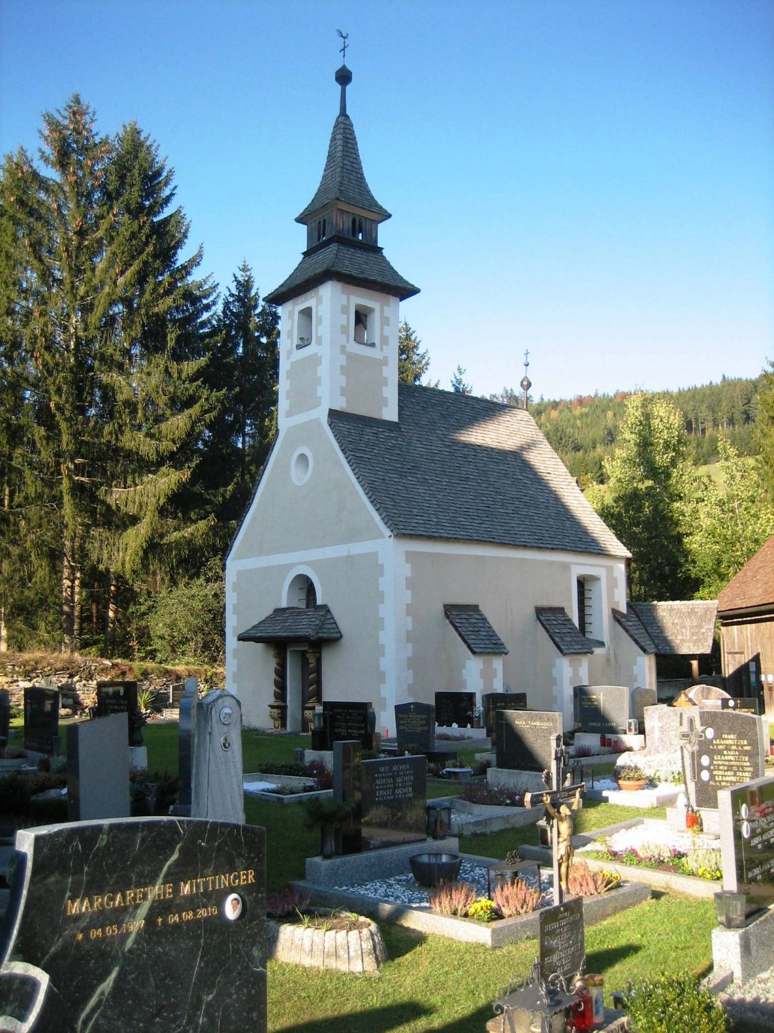 Friedhofskapelle in Zweinitz, Gurktal (K).