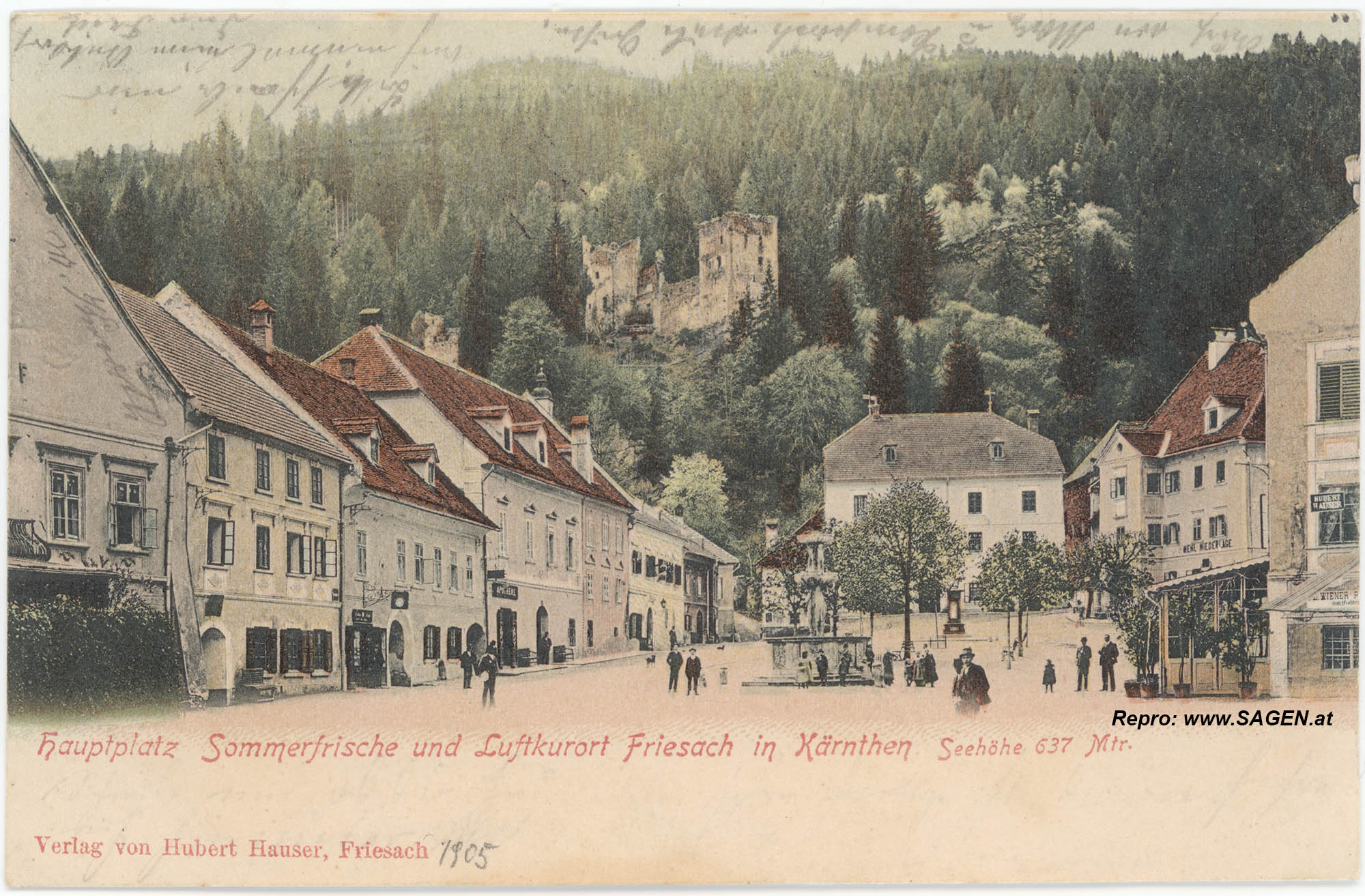 Friesach, Kärnten, um 1905