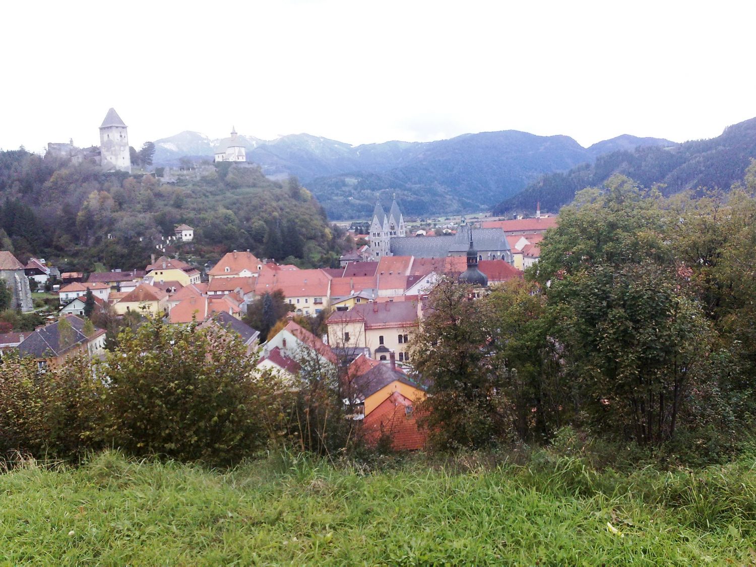 Friesach (K): Blick vom Virgilienberg 2)