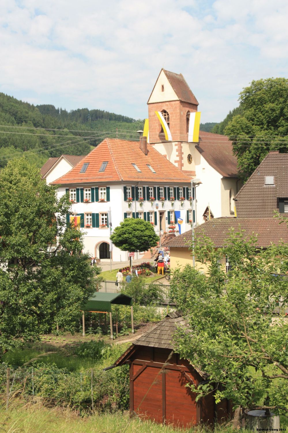 Fronleichnam 2012 in Mühlenbach im Schwarzwald