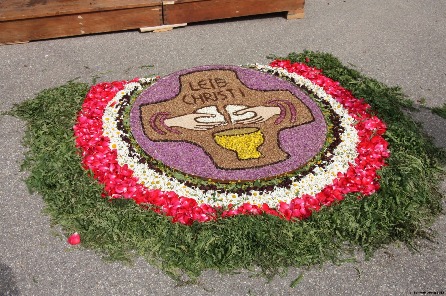 Fronleichnam 2012 in Mühlenbach im Schwarzwald