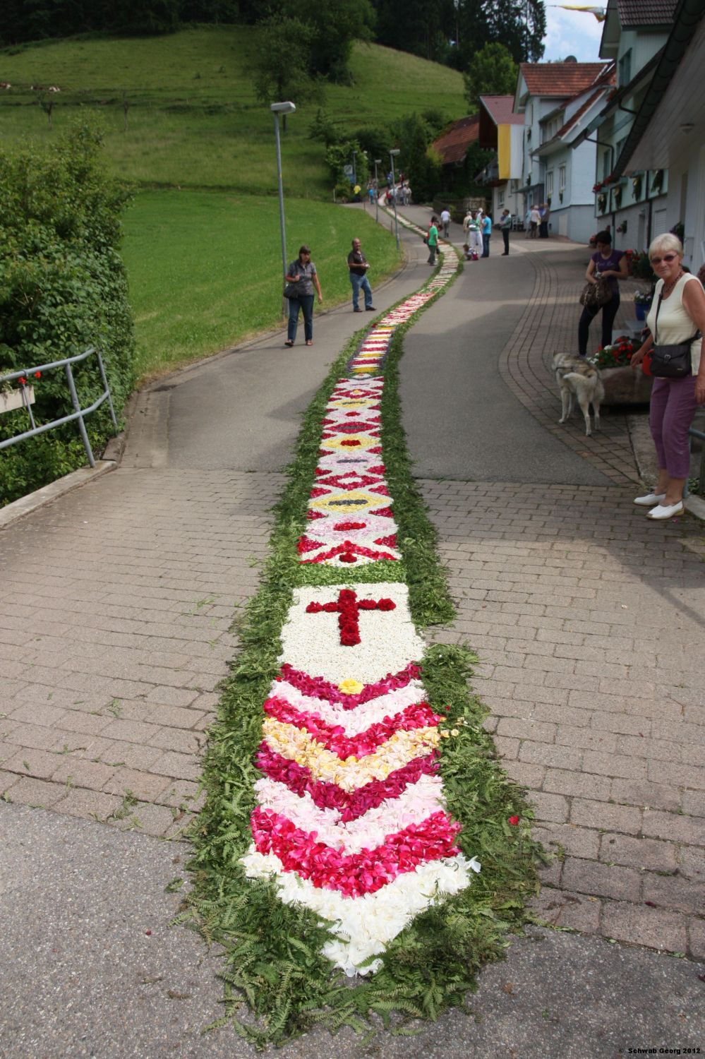 Fronleichnam 2012 in Mühlenbach im Schwarzwald