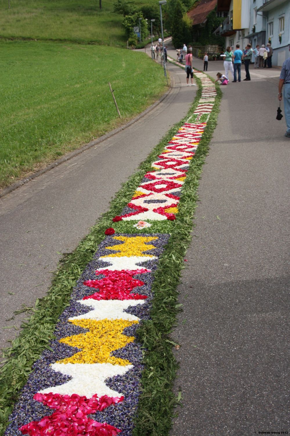 Fronleichnam 2012 in Mühlenbach im Schwarzwald