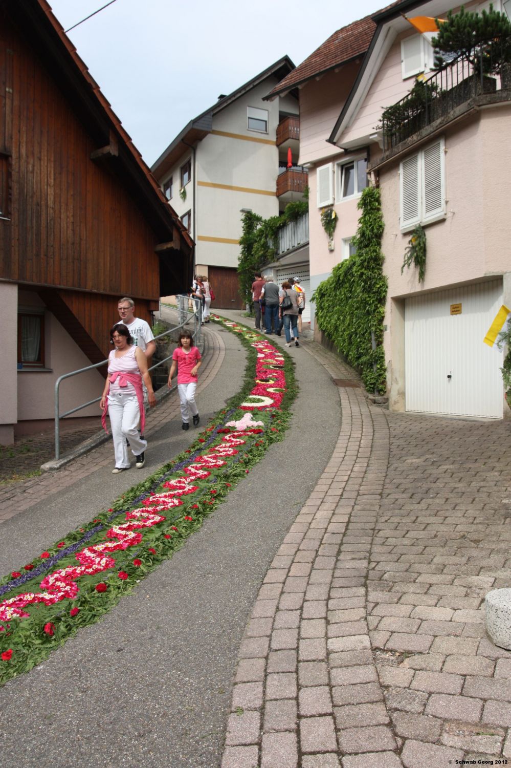 Fronleichnam 2012 in Mühlenbach im Schwarzwald