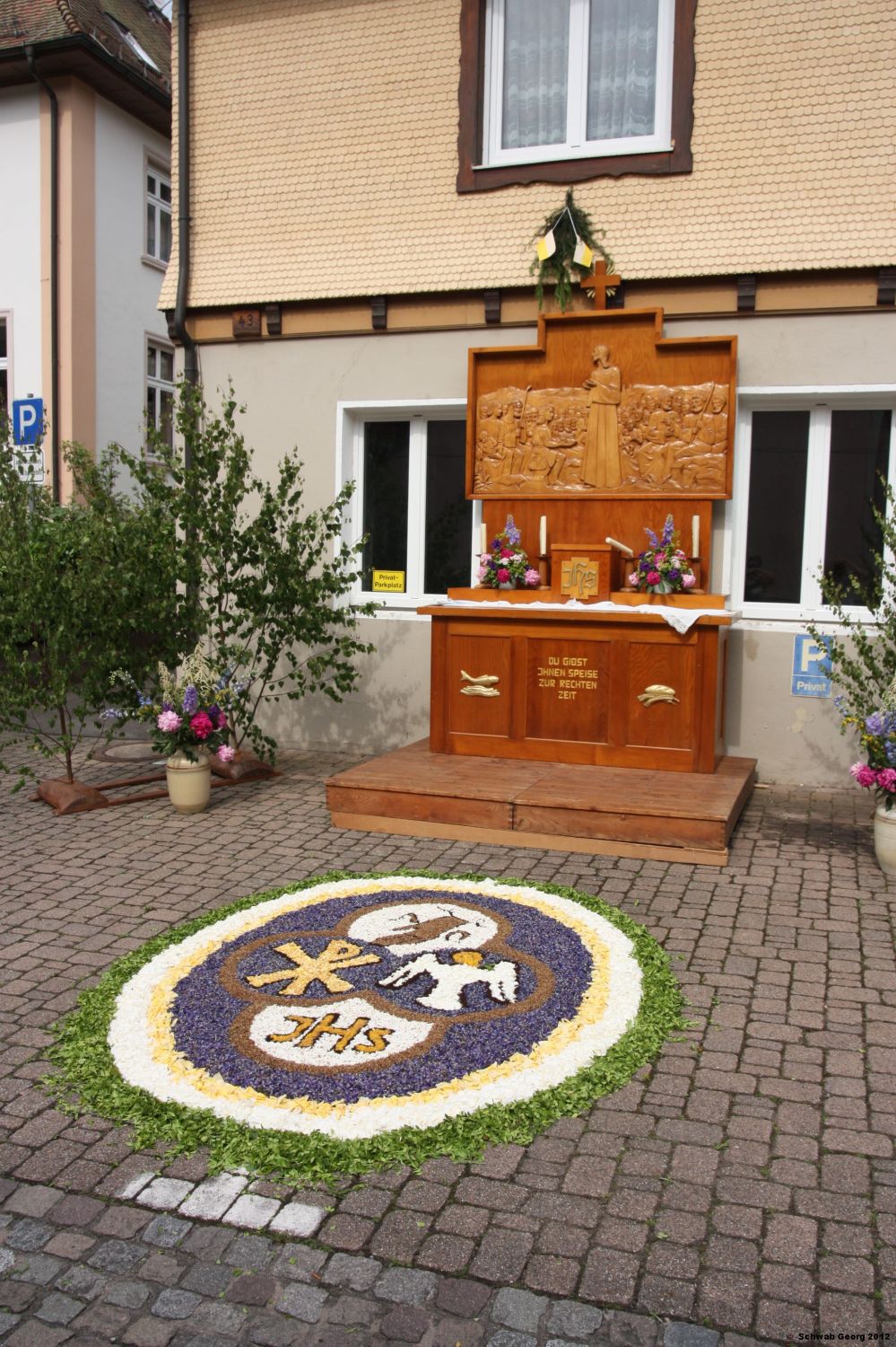 Fronleichnam 2012 Mühlenbach im Schwarzwald