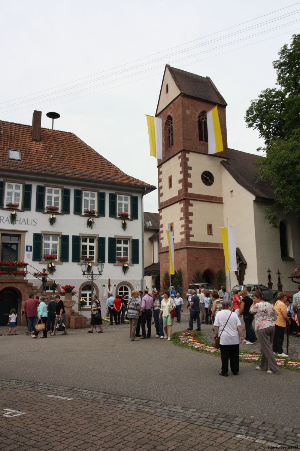 Fronleichnam 2012 Mühlenbach Schwarzwald