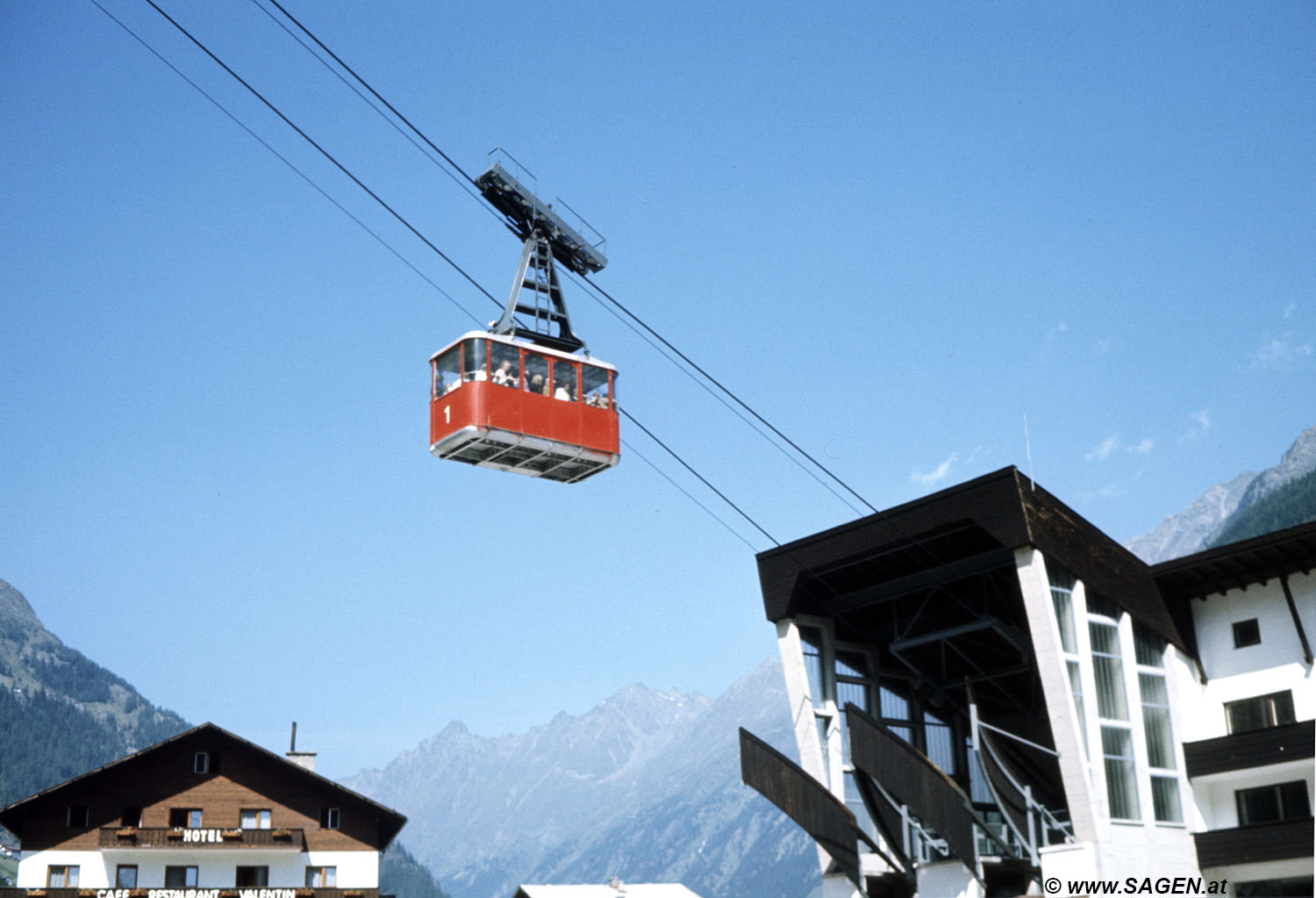 Gaislachkoglbahn Sölden 1975