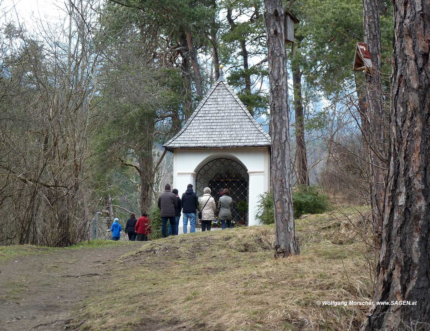 Gang übers Bergl in Imst am Karfreitag