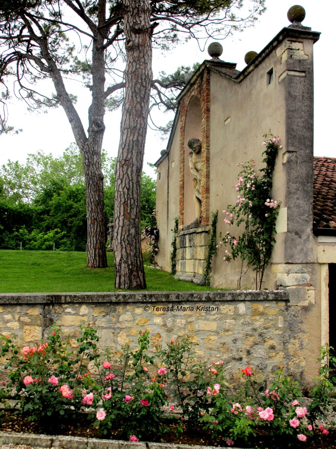 Gartenareal der Villa La Rotonda