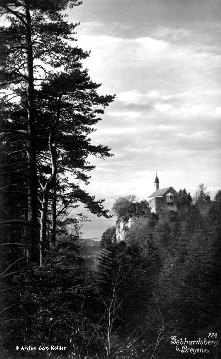 Gebhardsberg 1930