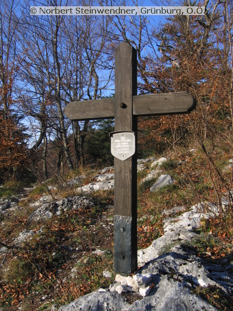 Gedenkkreuz für die Mutter